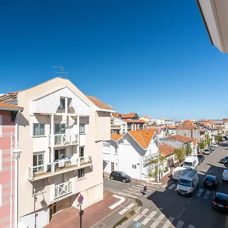 T3 Au Centre D'arcachon, Avec Parking, Proche Parc Mauresque Et Plage, Terrasse, 2 - Fr-1-319-61 アパート アルカション